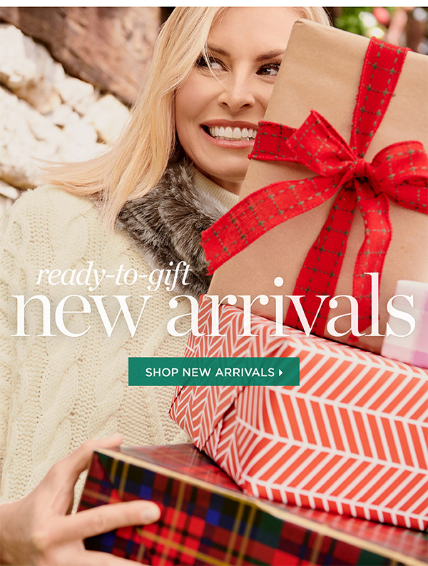 Black Friday Event Online NOW! In Stores Tomorrow. 50% off entire purchase. Shop New Arrivals