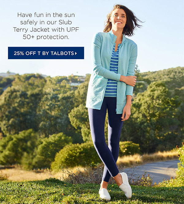 25% off all T by Talbots | Shop Now