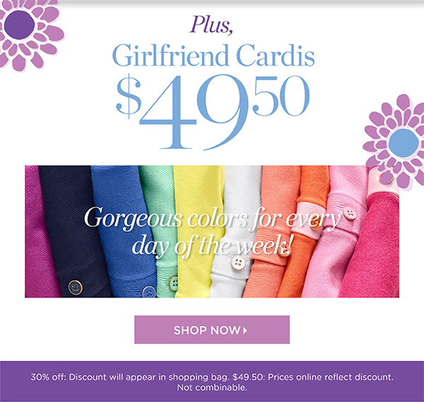 Plus, Girlfriend Cardis $49.50 | Shop Now