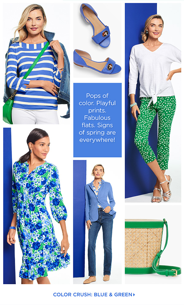 Shop Blue & Green