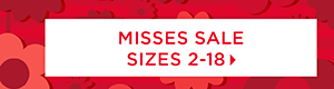 Shop Misses Sale Sizes 2-18