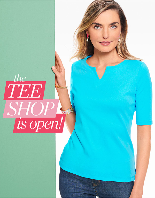 The Summer Stock-Up Sale. Shop Tees & Knits