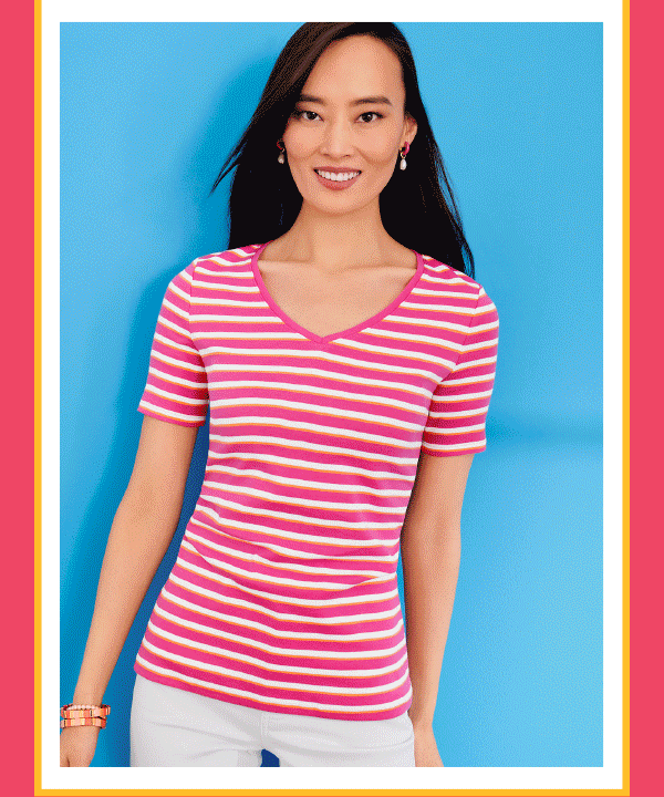 The Summer Stock-Up Sale Tees $24.50 and Crops $49.50 | Shop Now