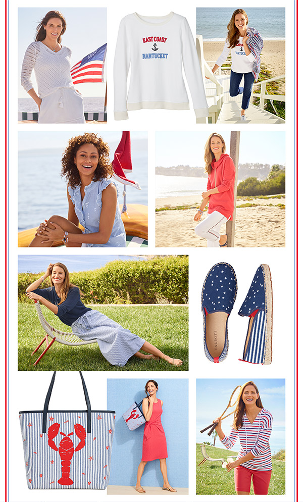 Now through Monday—Online & In Stores. 40% off one item (regular price) and 30% off everything else. Use code SUMMER | Shop New Arrivals
