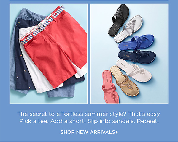 Online & In Stores. 40% off one item (regular price) and 30% off everything else. Use code SUMMER | Shop New Arrivals