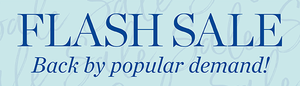 Flash Sale. 50% off all markdowns | Shop Sale