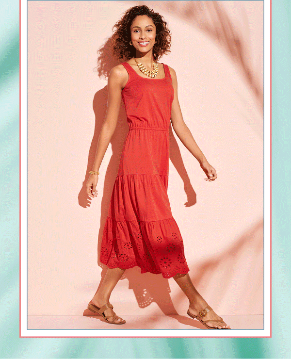 $40 off dresses and skirts (regular price). Includes New Styles from our July Collection! Shop Now.