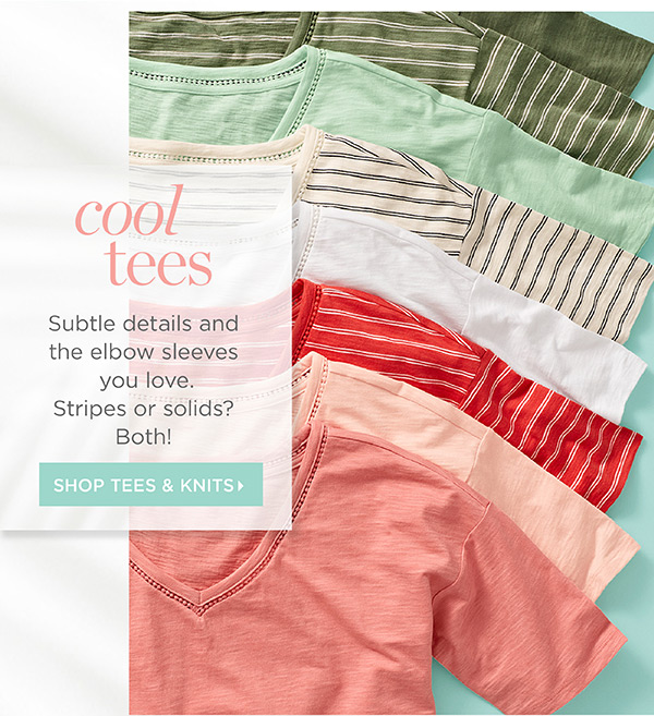 Shop Tees & Knits