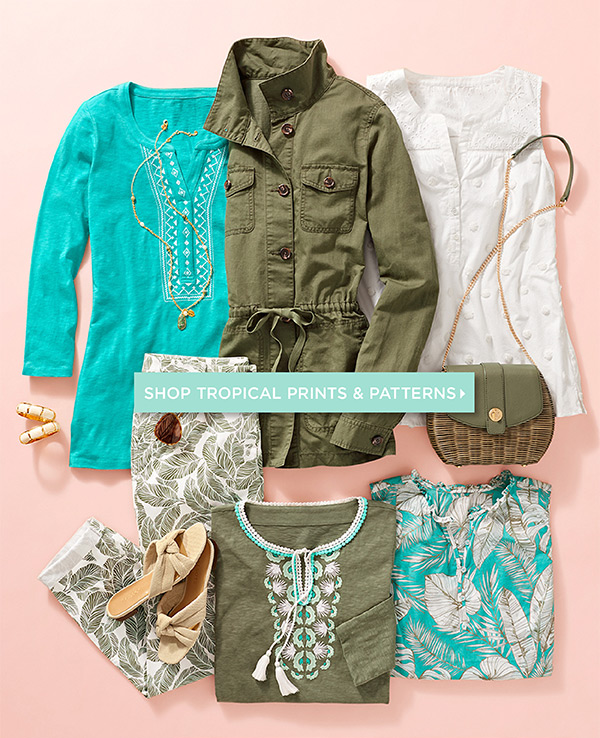 Shop Tropical Prints & Patterns