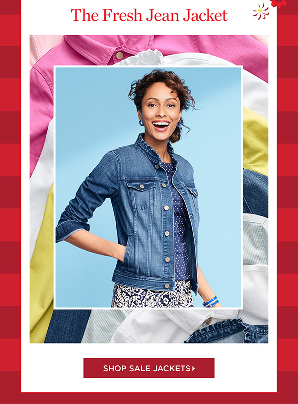 The Fresh Jean Jacket. Shop Sale Jackets
