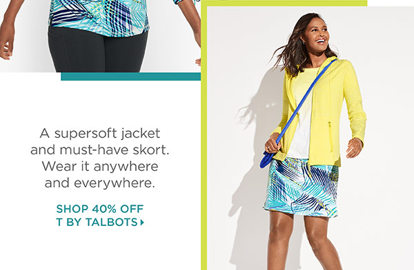 40% off All T by Talbots. Shop T by Talbots