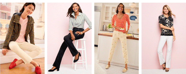 $20 off Pants & Jeans (regular price). Shop Now