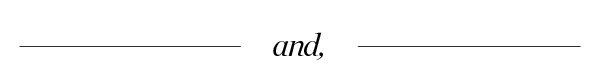 and,
