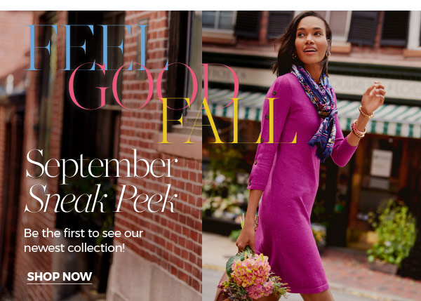 September Sneak Peek. Shop Now