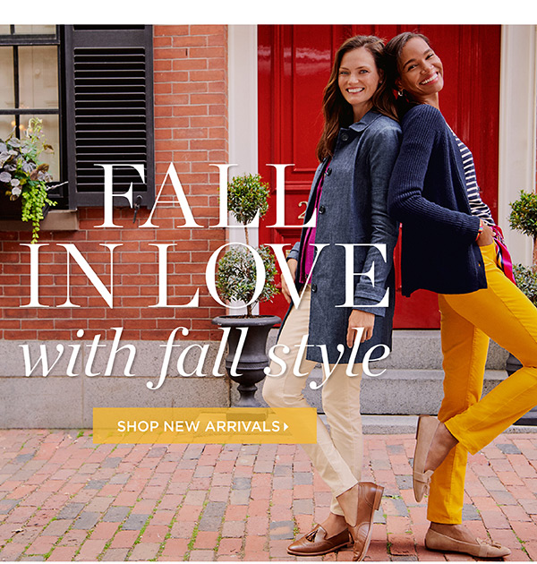 Our Fall Style Event. Enjoy 25% off your purchase (regular price). Shop New Arrivals