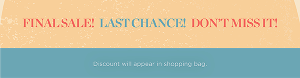 Goodbye Summer 70% all markdowns | Shop All Sale