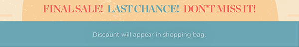 Goodbye Summer 70% all markdowns | Shop All Sale