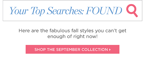 Shop the September Collection