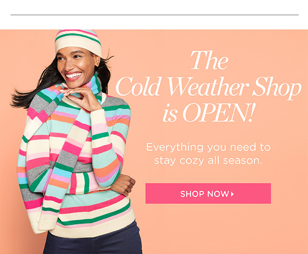 The Cold Weather Shop | Shop Now
