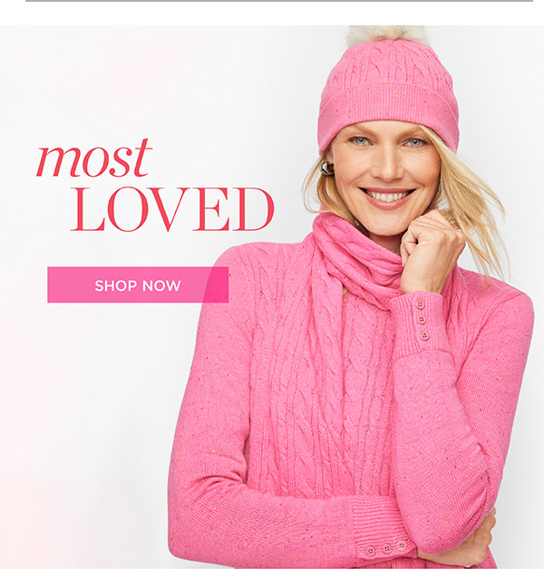 Most Loved. Shop Now