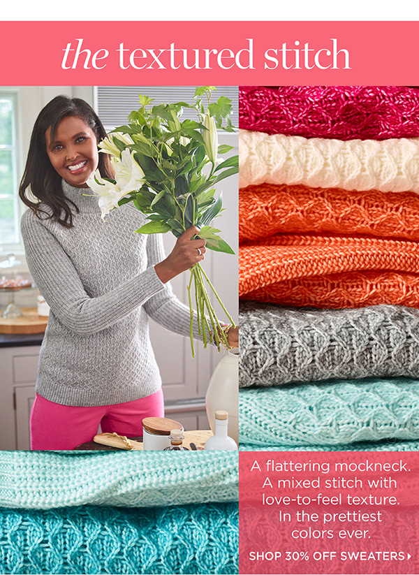 Shop 30% off Sweaters