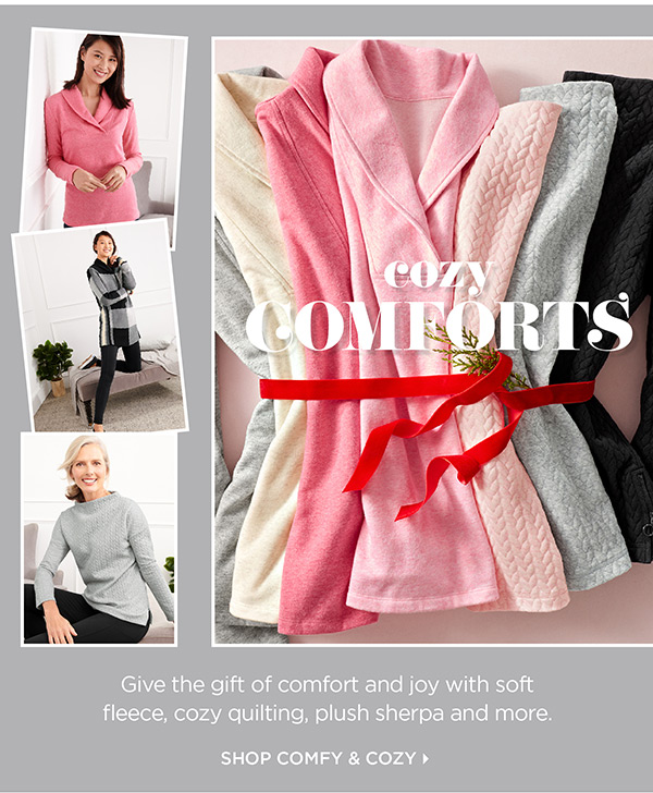 Shop Comfy & Cozy