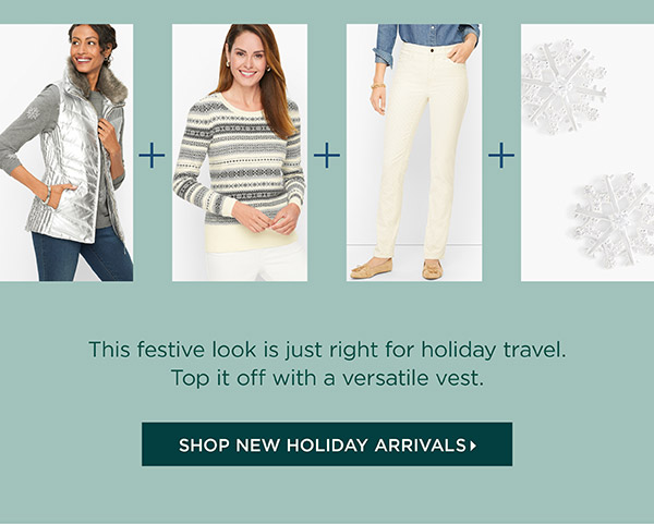 Shop New Holiday Arrivals