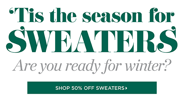 Shop 50% off Sweaters