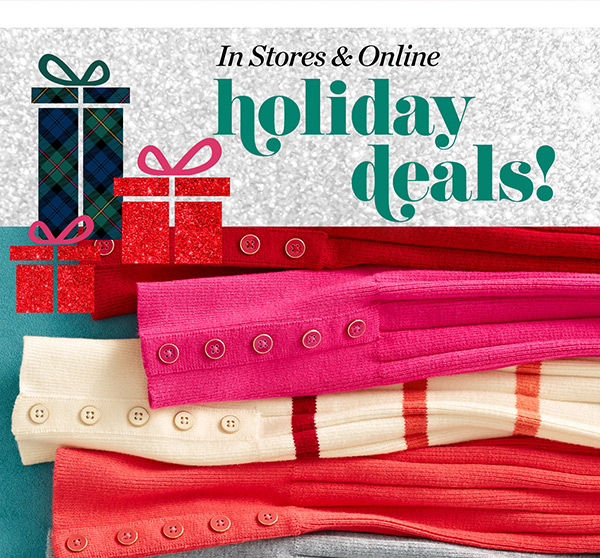 In Stores & Online. Holiday Deals! Favorites from $39.50 | Shop Now