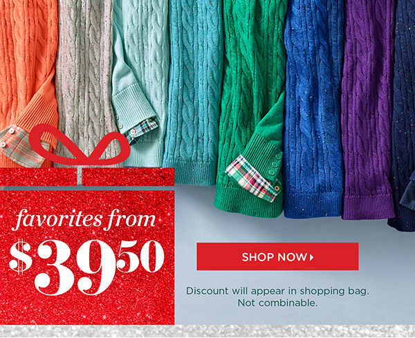 Last Day! In Stores & Online. Holiday Deals! Favorites from $39.50 | Shop Now