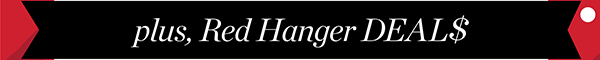 Plus, Red Hanger Deals