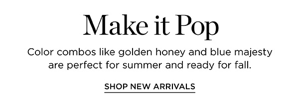 Shop New Arrivals