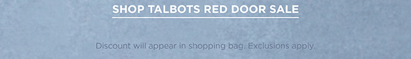 Shop Talbots Red Door Sale