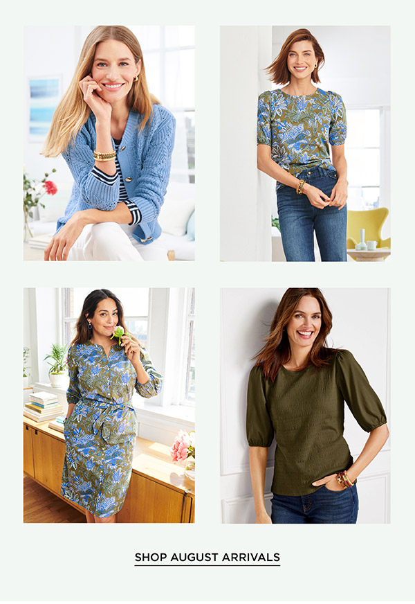 Shop All August Arrivals