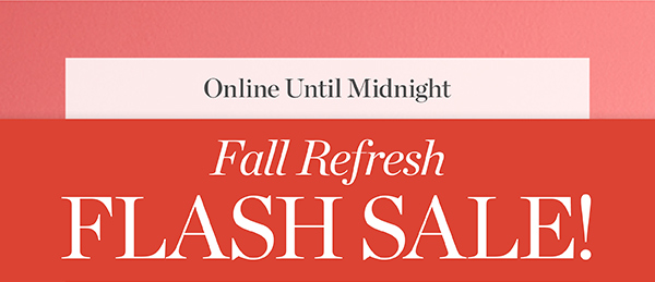 Online Until Midnight | Shop Flash