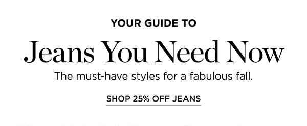 Shop 25% off Pants & Jeans