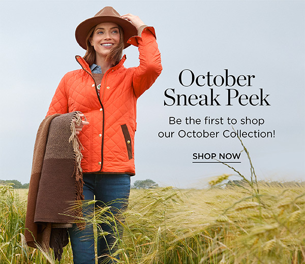 October Sneak Peek | Shop Now