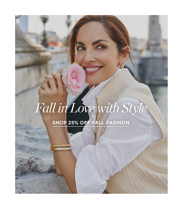 Shop 25% off Fall Fashion