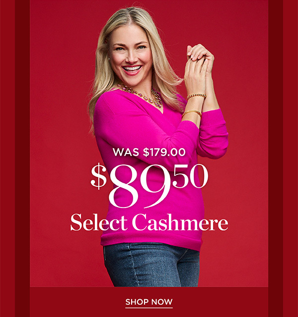 $89.50 Select Cashmere | Shop Now