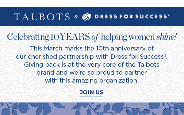 Celebrating 10 Years of helping women shine! Join Us